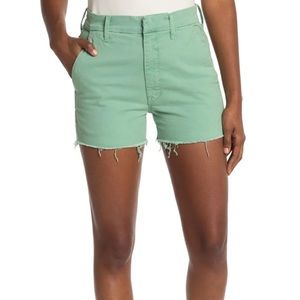 NWT Mother The Shaker Prep Short Fray SZ 25